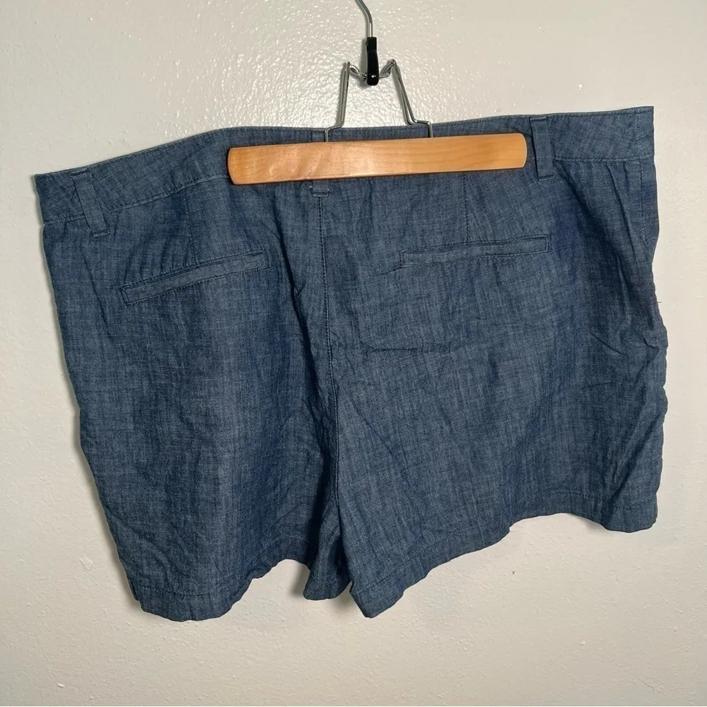A New Day Shorts Chambray Blue - Image 7