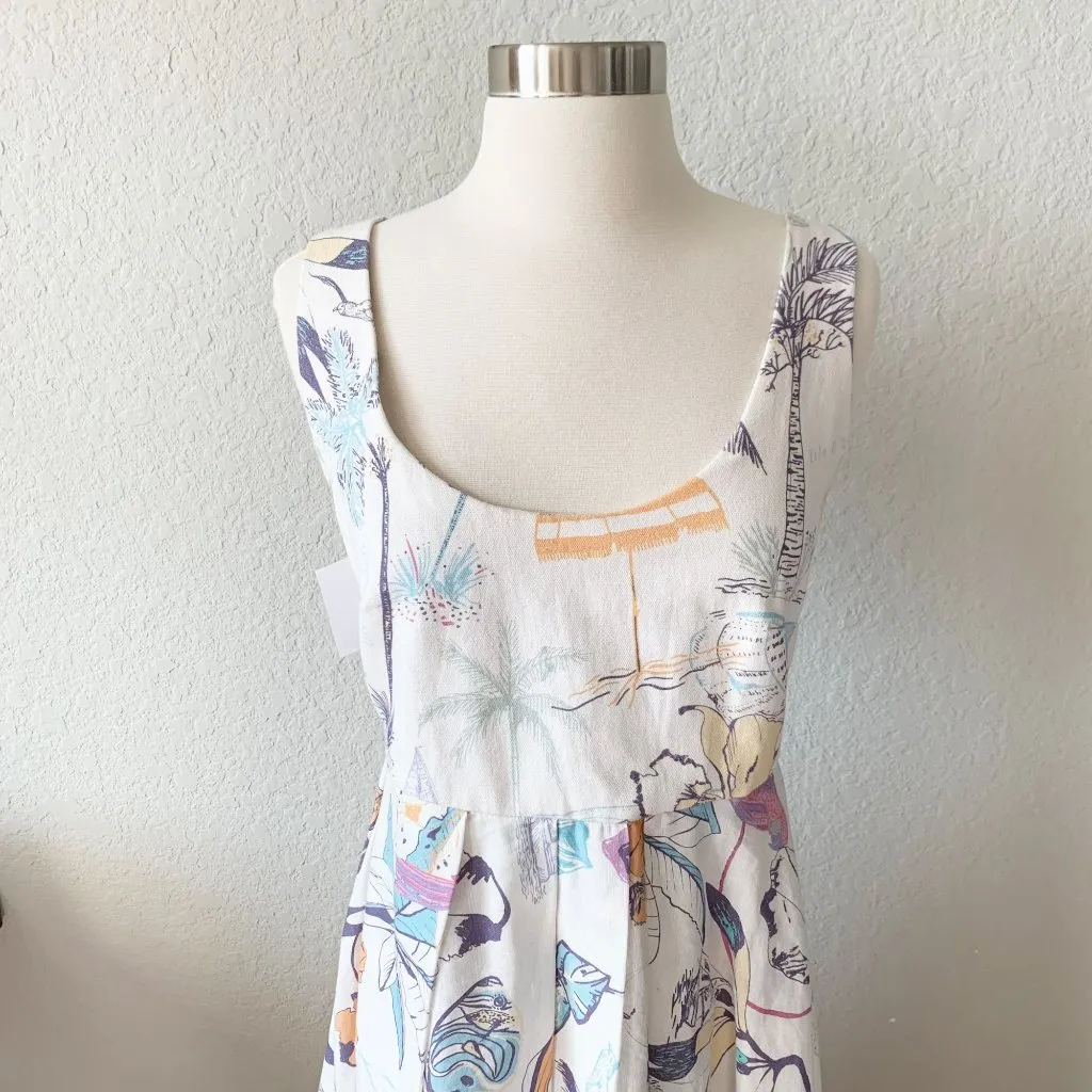 Isla & White Samara Dress in Canto de Playa Size XS - Image 6
