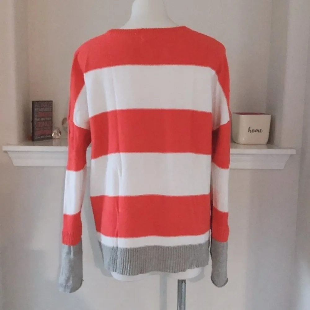 Caslon Contrast Cuff Crewneck Sweater/ Pullover Size XL EXCELLENT! - Image 5