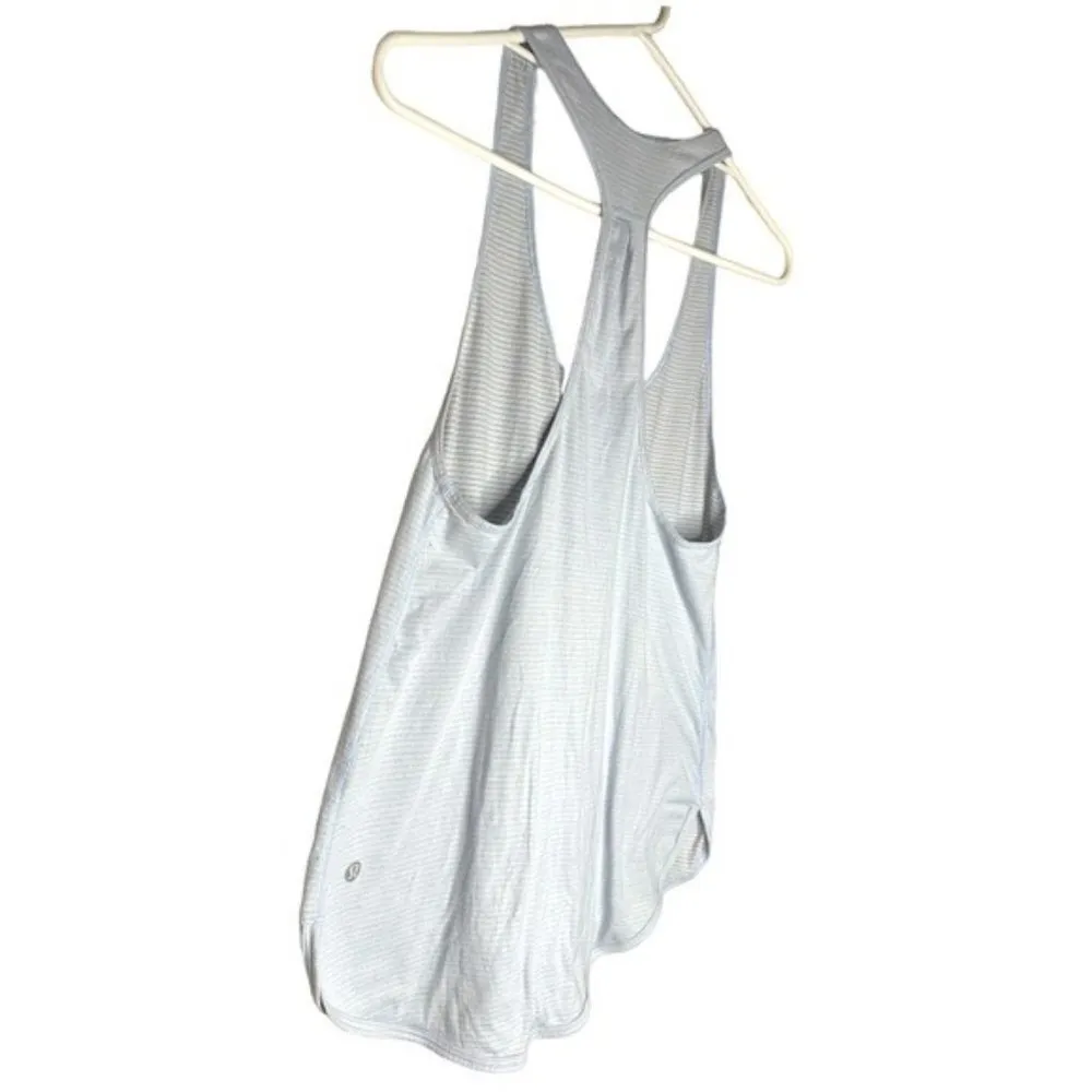 Lululemon Striped Singlet Tank Top Size 4 - Image 5
