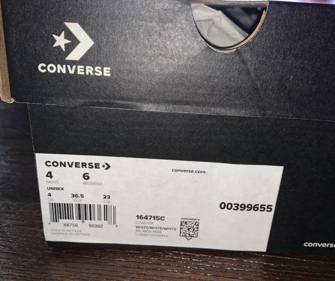 Converse Monochrome White Lowtop - Image 5