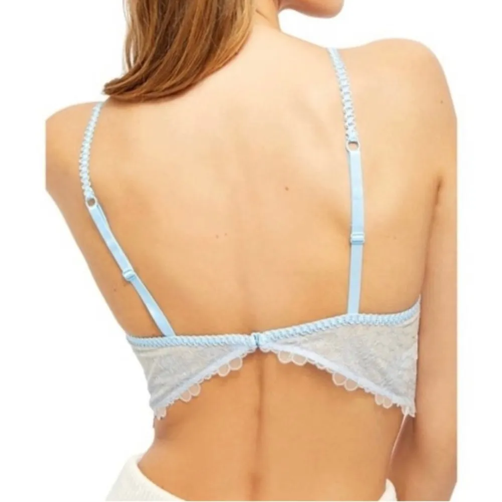 Free people Lucia underwire bra blue 34D - Image 3