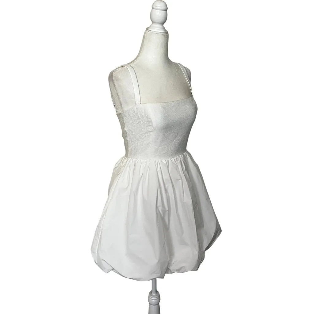 Amanda Uprichard Christine Dress in White Small New Womens Mini Halter - Image 5