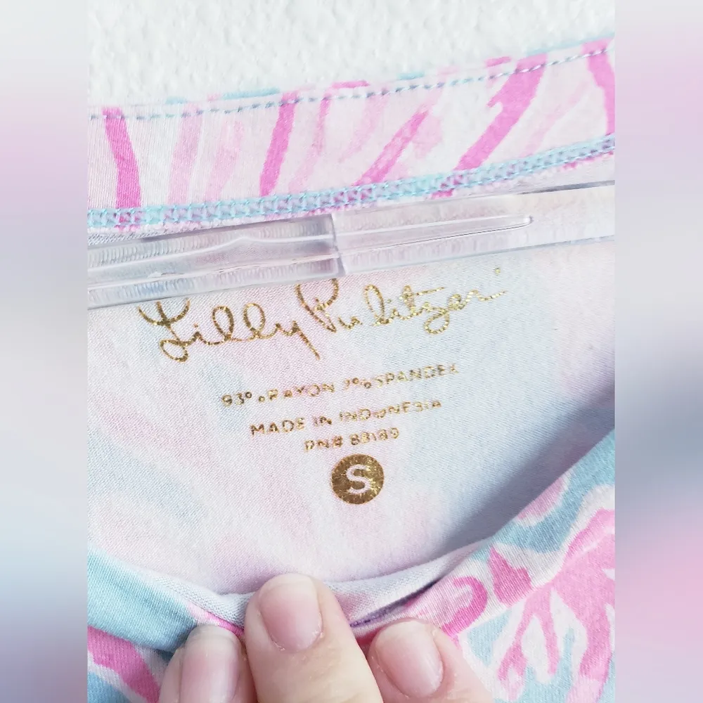 Lilly Pulitzer Sophie Mini Dress In Seasalt Blue Shell We Dance 3/4 Sleeve - Image 8