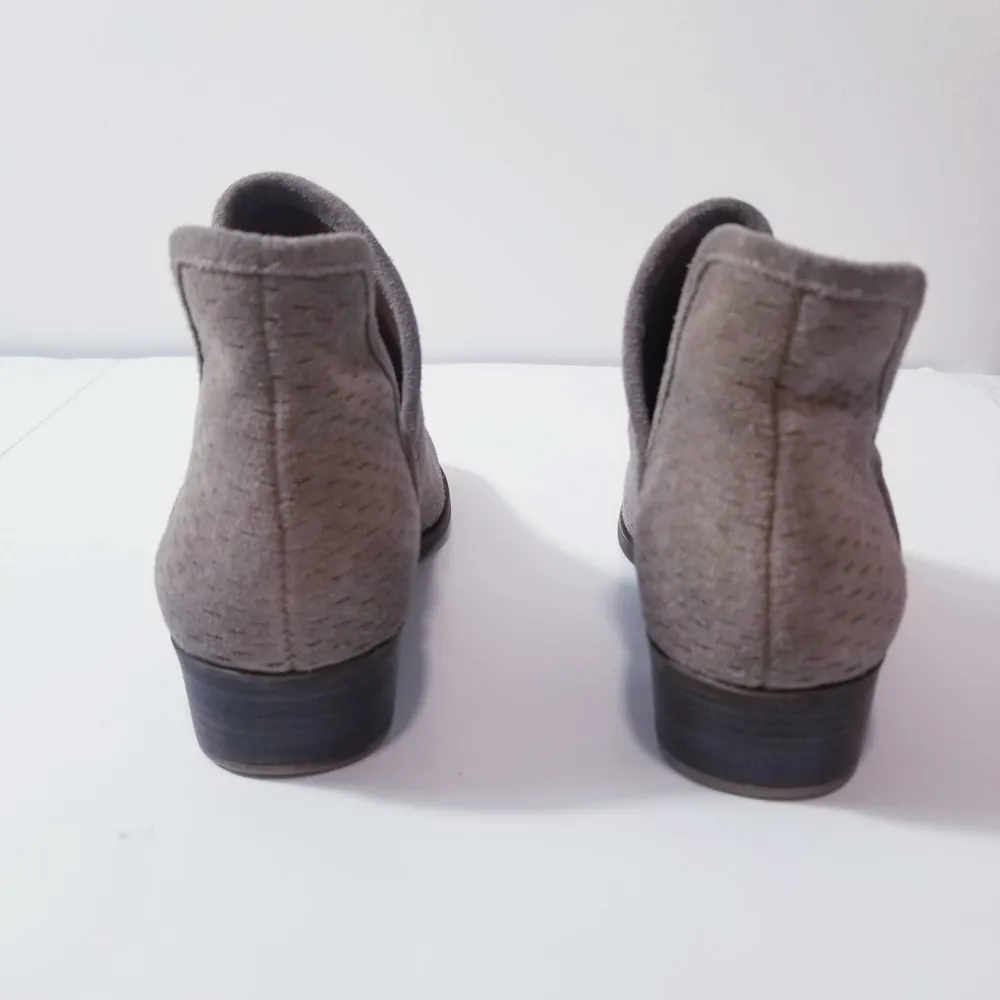 Lucky Brand Taupe Slip On Ankle Boots - Image 8