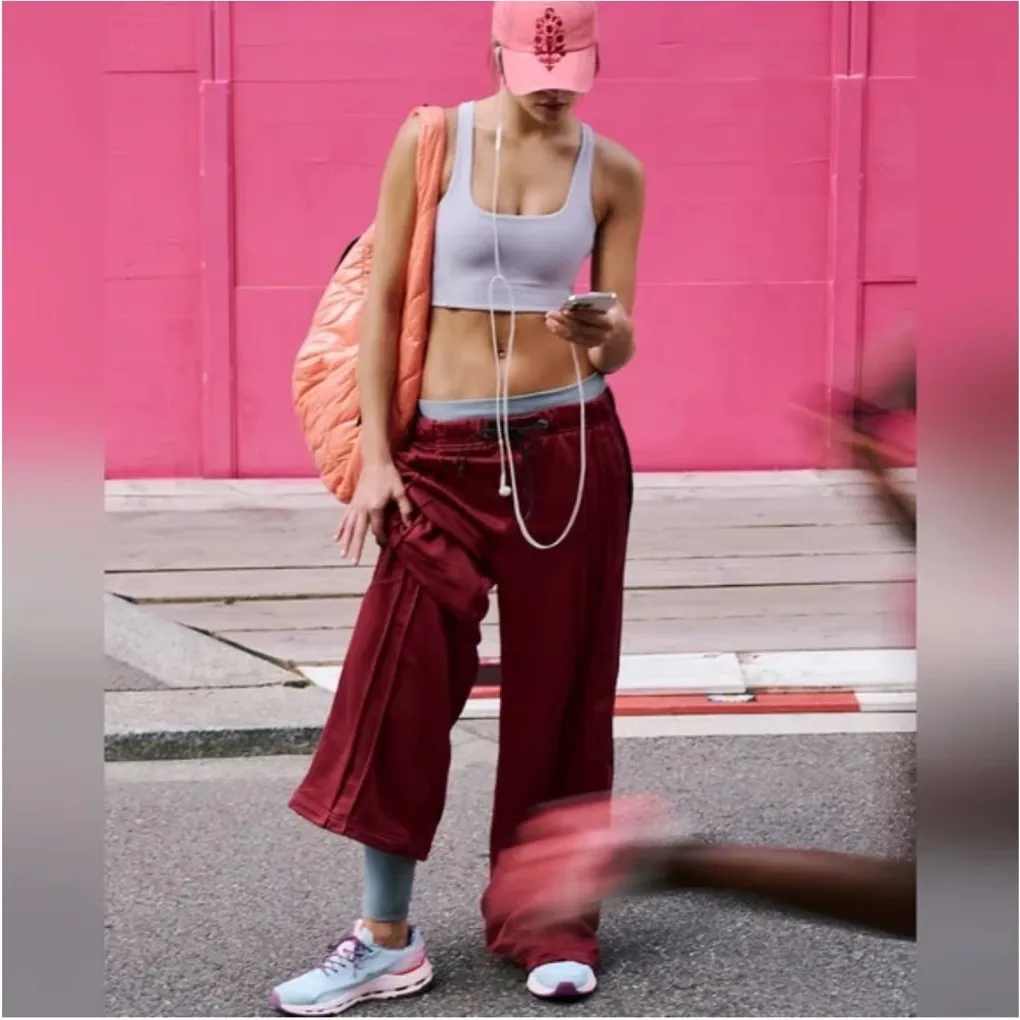 Free People Movement Fineline Pants Size small Red - Image 10