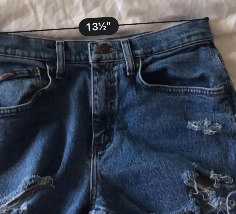 Vintage Rider Jean Shorts Size 6 - Image 5