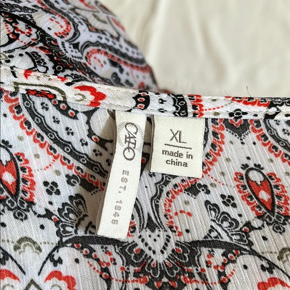 CATO Floral Patterned Women's Top - Image 3