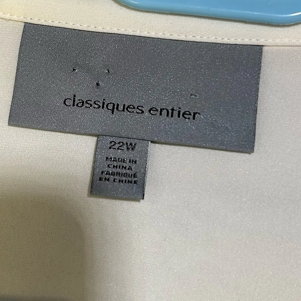 Classiques Entier Cream Sleeveless Blouse - Image 6