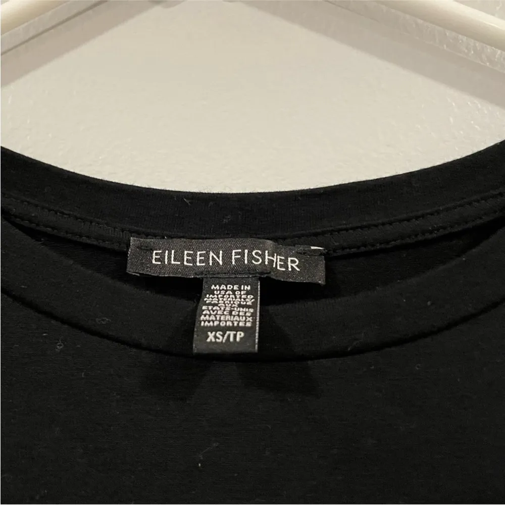 Eileen Fisher Jersey Crewneck Boxy Dress Tunic XS - Image 5