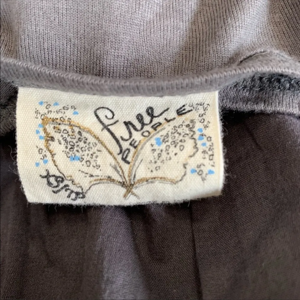 Free People Gray Sleeveless Tank Dress - Image 5