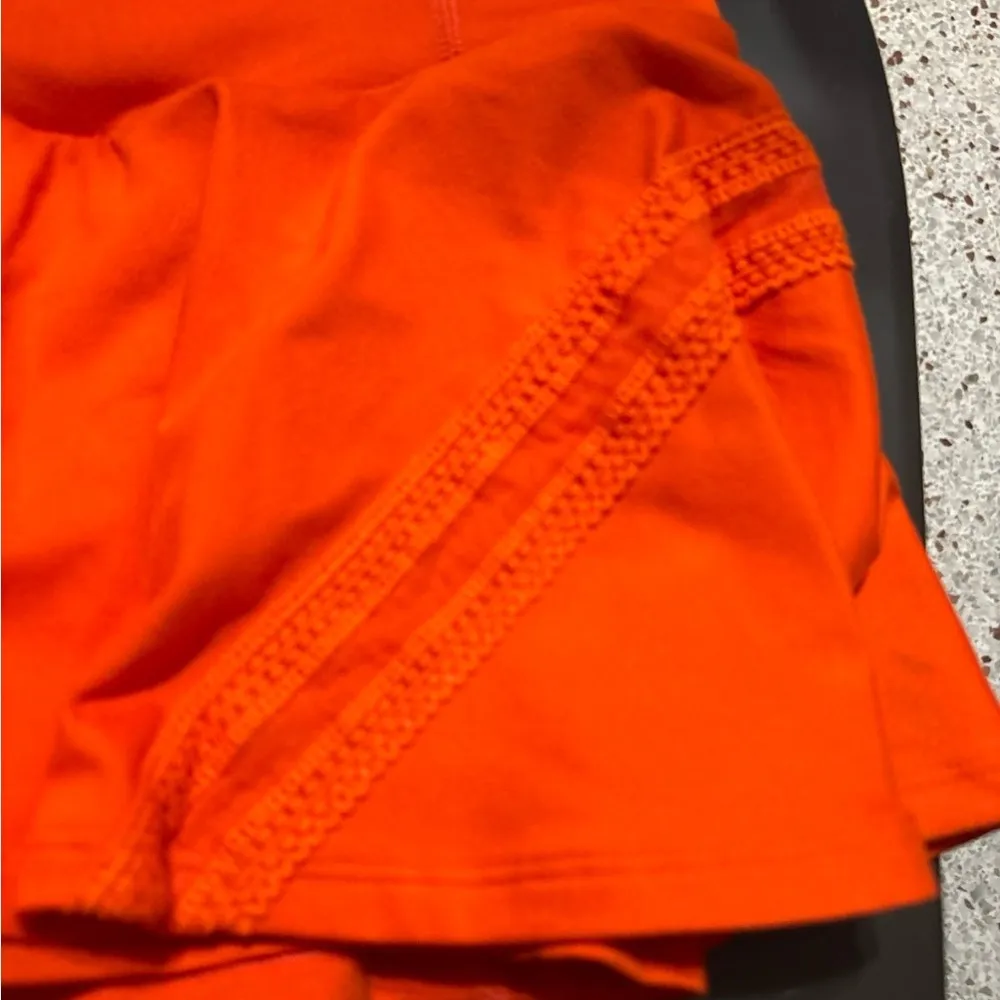 Free People Movment skort Orange XS - Image 2