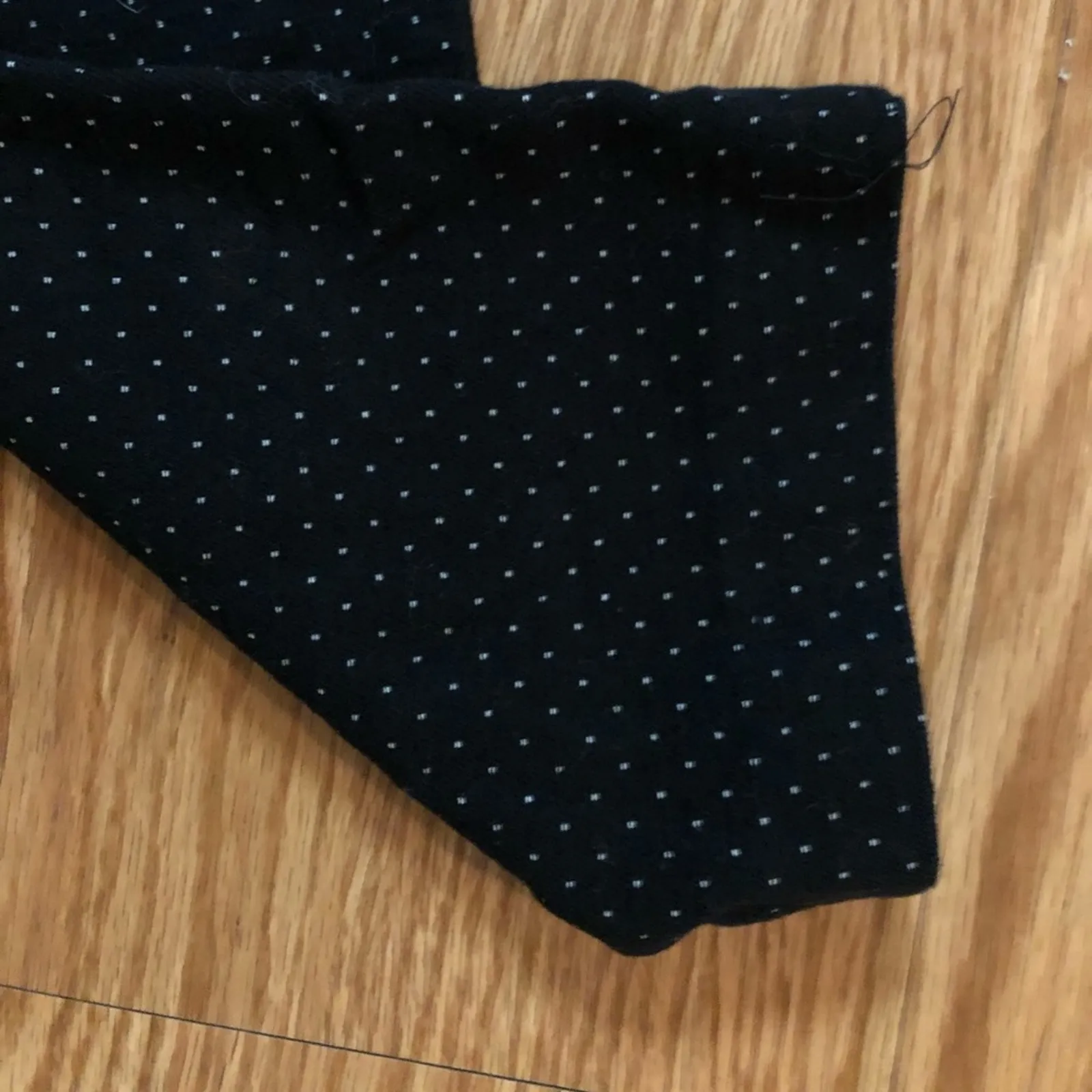 Anne Klein Slim Black White Polka Dot Chino Ankle Pants Womens 4 - Image 12