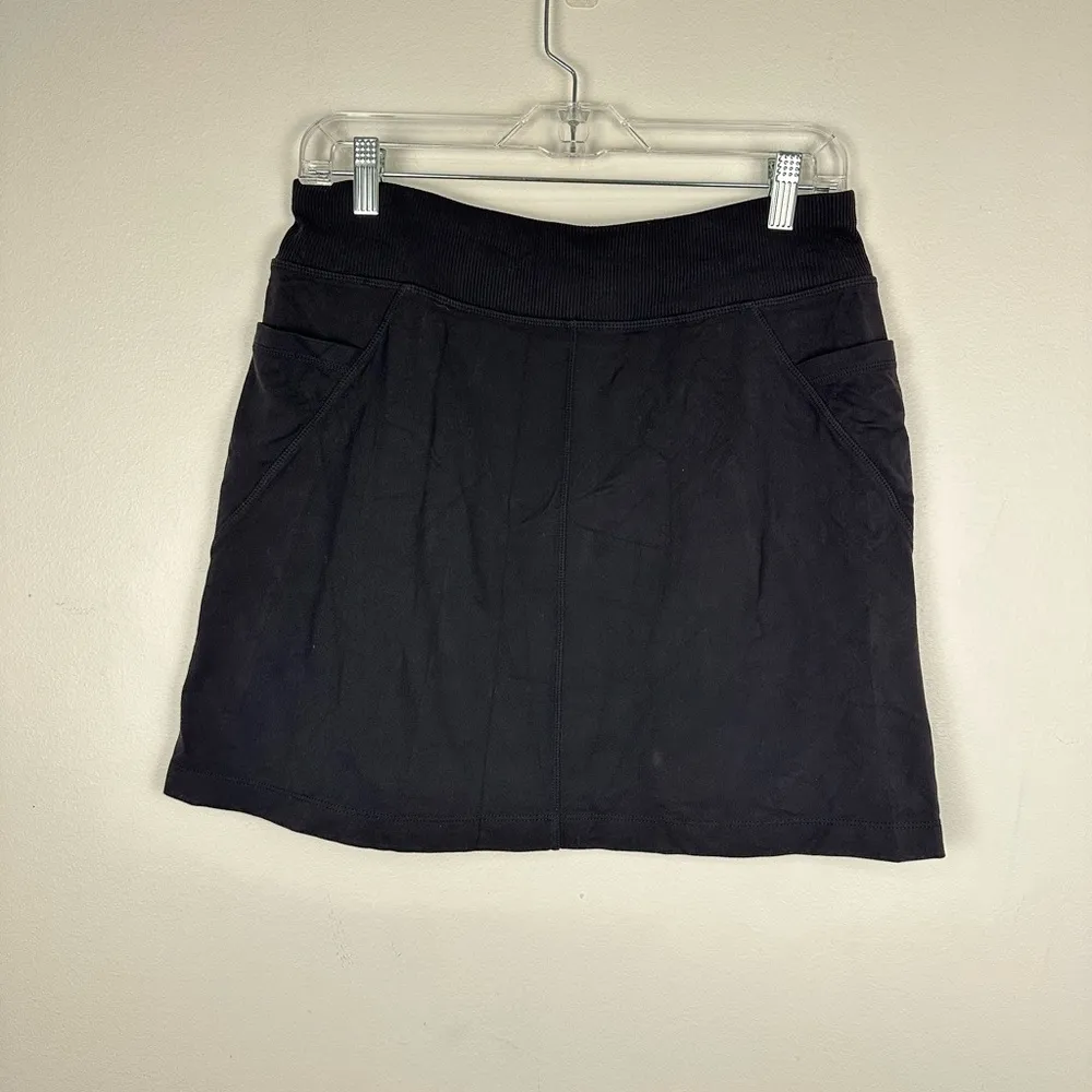 Athleta Black Excursion Skort Skirt Pockets Women’s M - Image 5