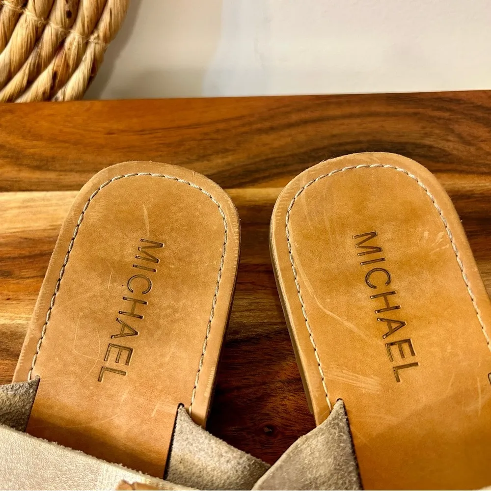 Michael Shannon Michael by  Leather Sandals Size 11 - Image 4