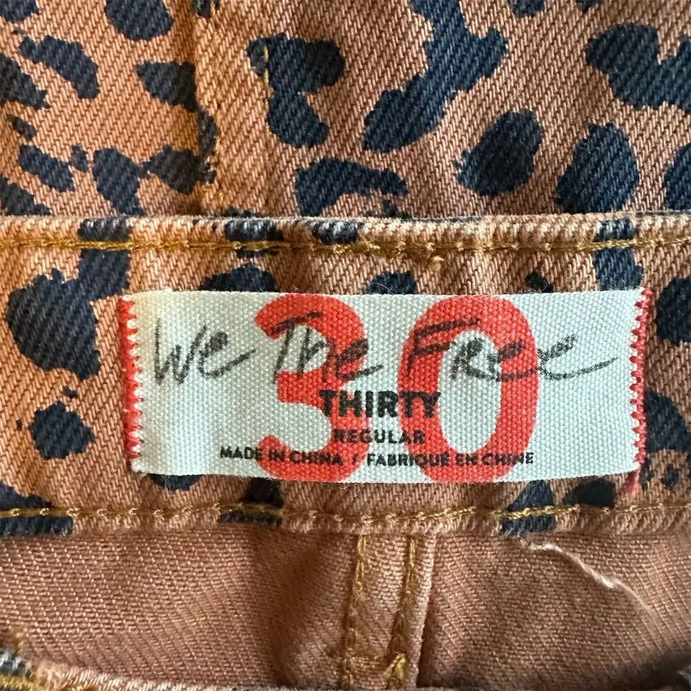 Free People Black and Brown A-line Mini Skirt - Image 4