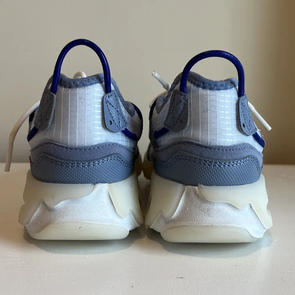 NEW Nike React Live Light Smoke Grey Hyper Royal Tennis Shoes Size 6.5 - Image 9