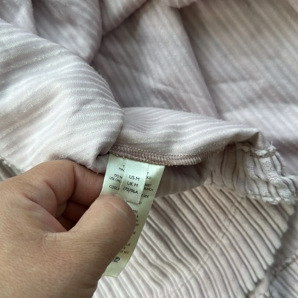 Free People Raquel Corduroy Top Dusty Pink Medium - Image 7