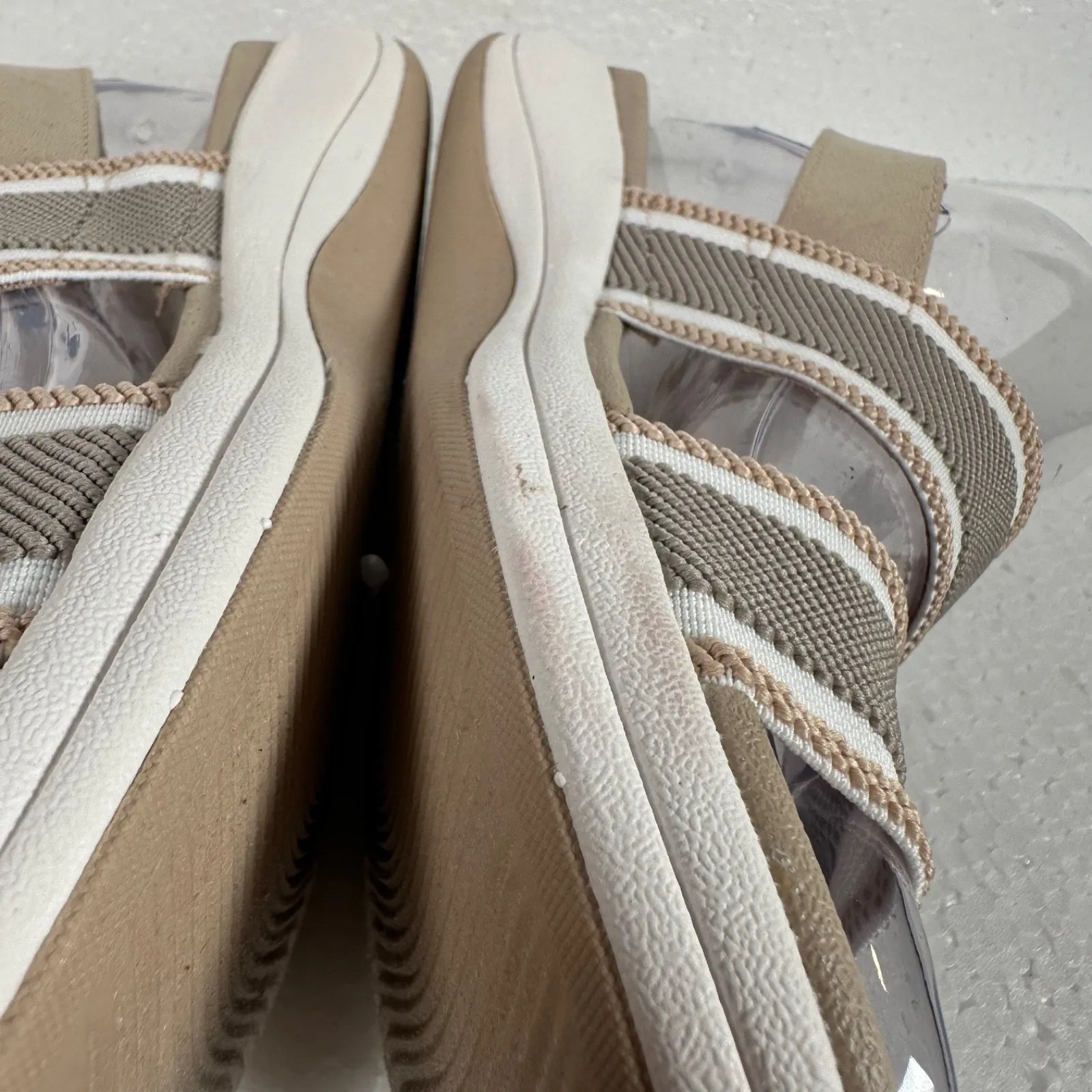 Cloudsteppers by Clarks Mira Coast Ankle Strap Sandal Women's 7M Sand Beige - Image 6