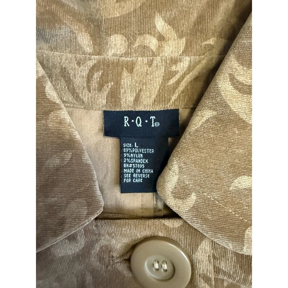 L Requirements Floral Corduroy jacket - Image 4