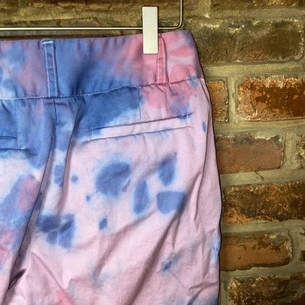 Willi Smith  Custom Tie Dye Capri Pants Size 6 - Image 10