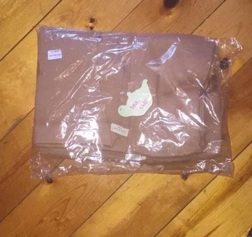 Tan Fringe Poncho - Image 3