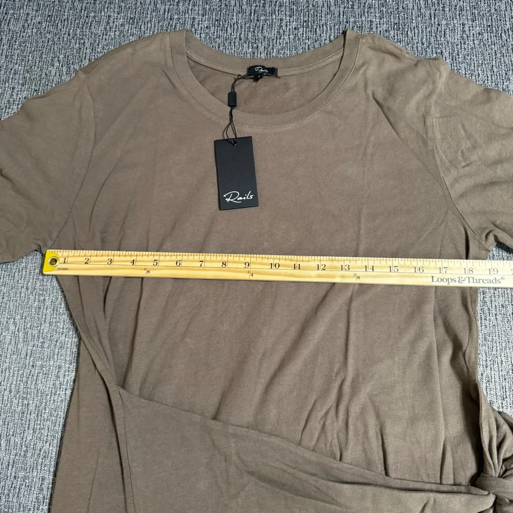 Rails Edie Tie Waist T-Shirt Dress - Image 12