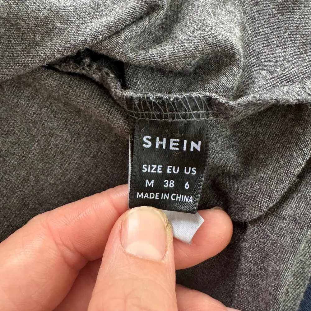 SHEIN Gray Maternity Tank Top Size M - Image 6