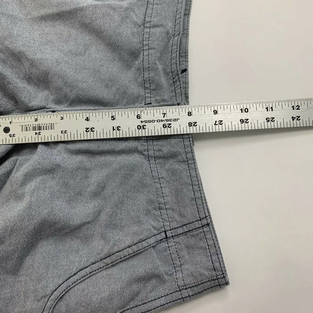 Columbia Sportswear PFG Women’s Shorts Blue Flat Front Chino Size 2 - Image 6