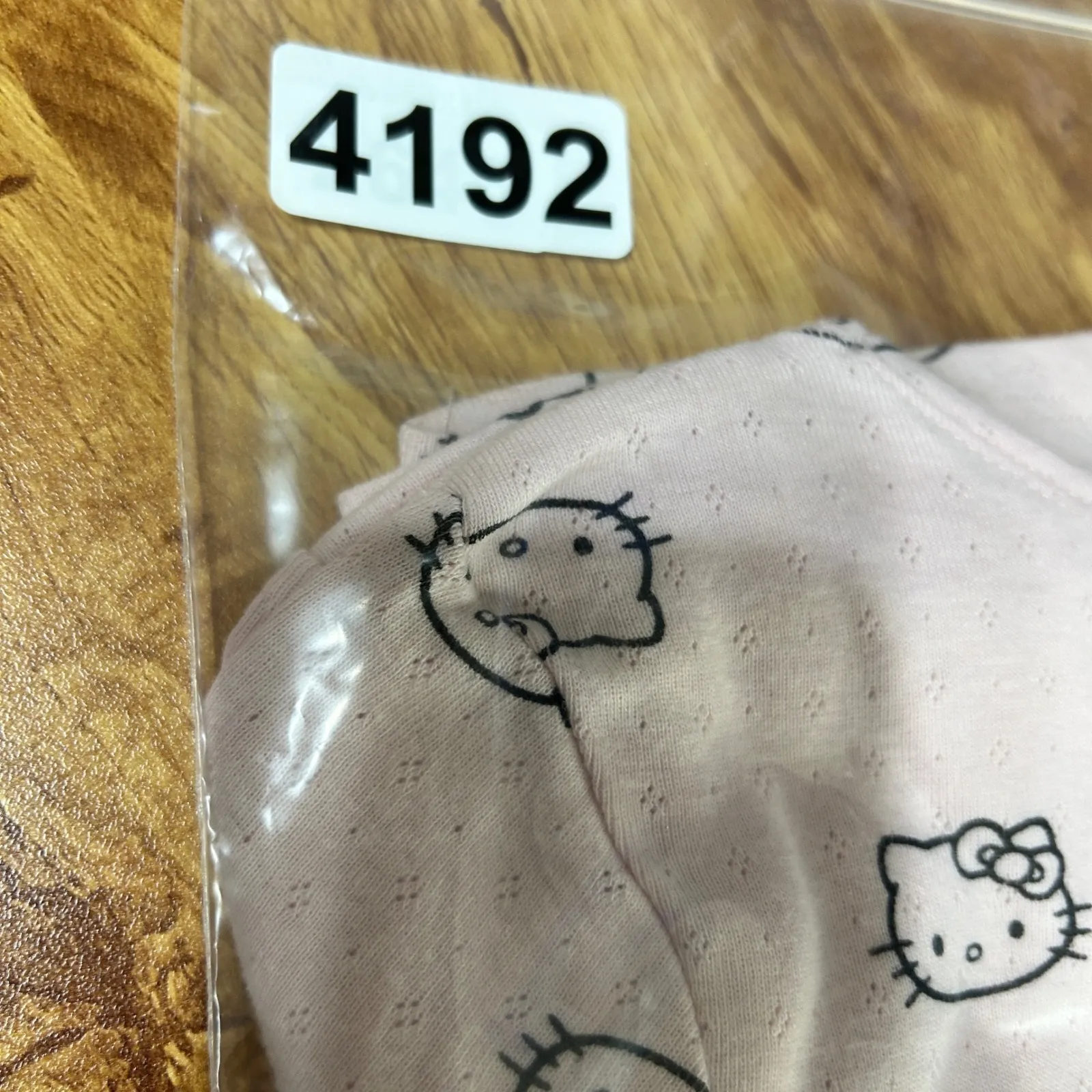 Hello Kitty Women All Over Print Top Small Pink Lace Trim Babydoll Y2K Kawaii - Image 5