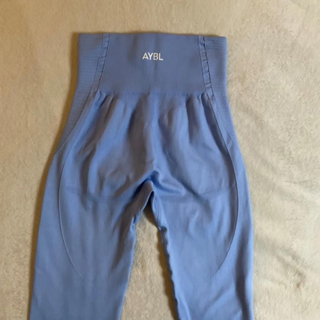 Light blue AYBL leggings size small - Image 4