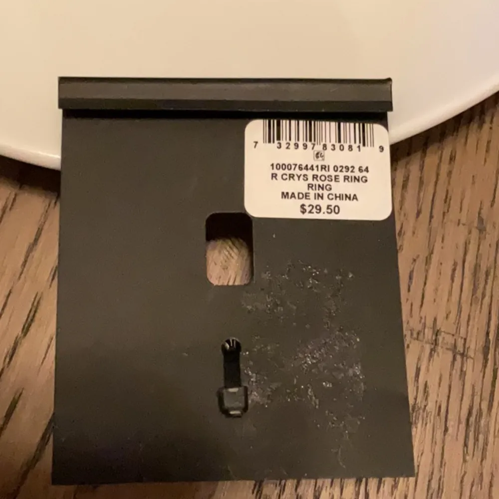 INC ring size 7 crystal rose ring - Image 2