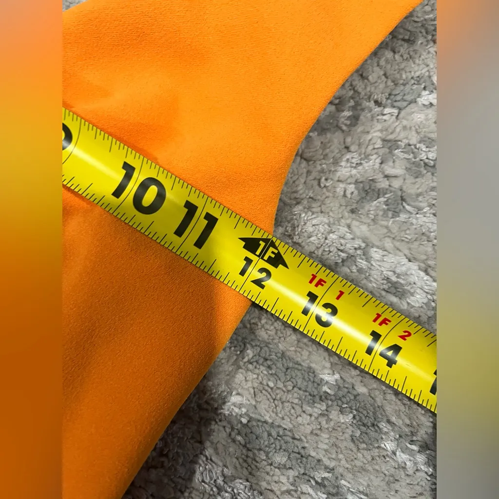Lulu’s Elegant Orange Sleeveless Dress Size Small - Image 6