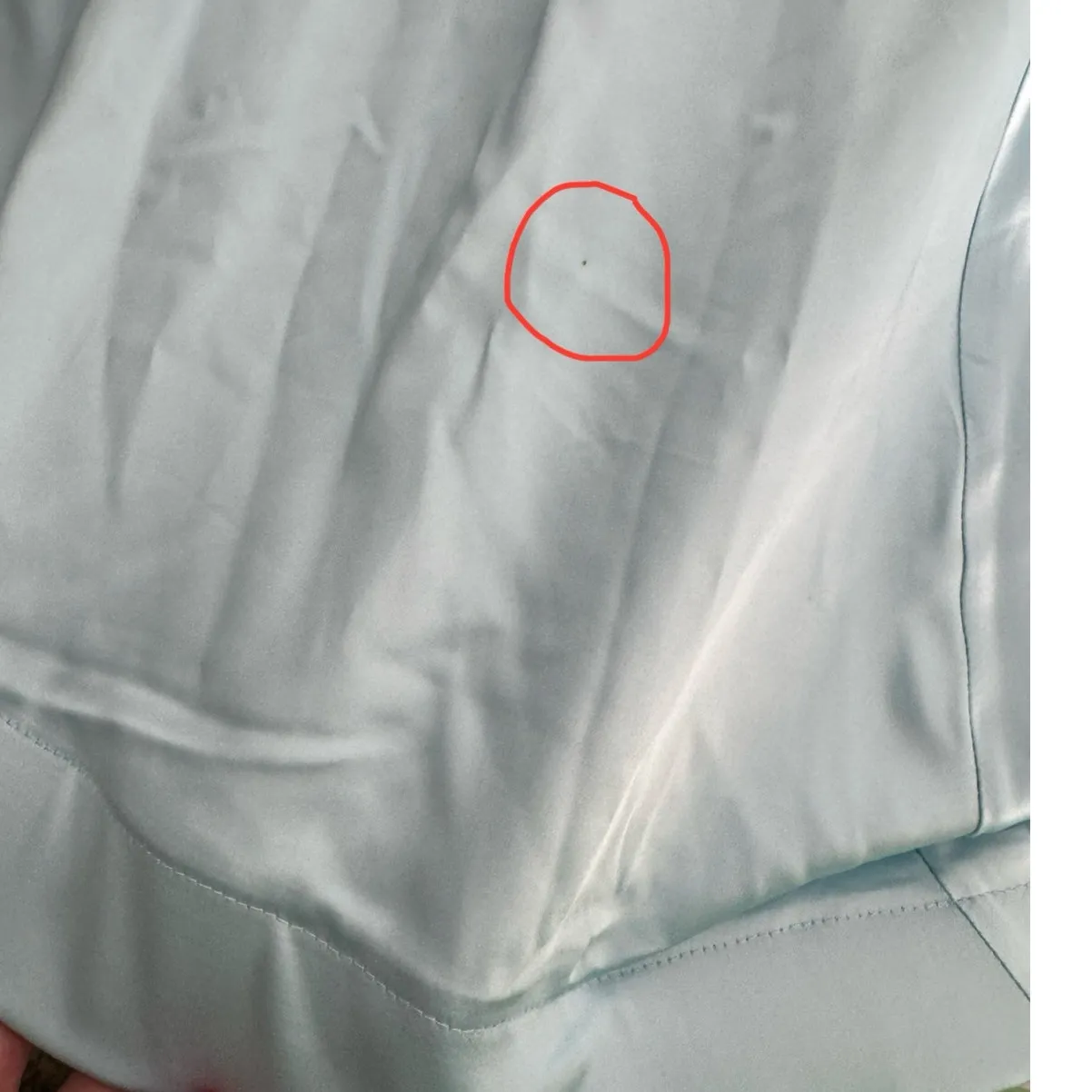 Portia and Scarlett Illusion Cutout One Sleeve Gown PS23502 ice blue size 10 - Image 10