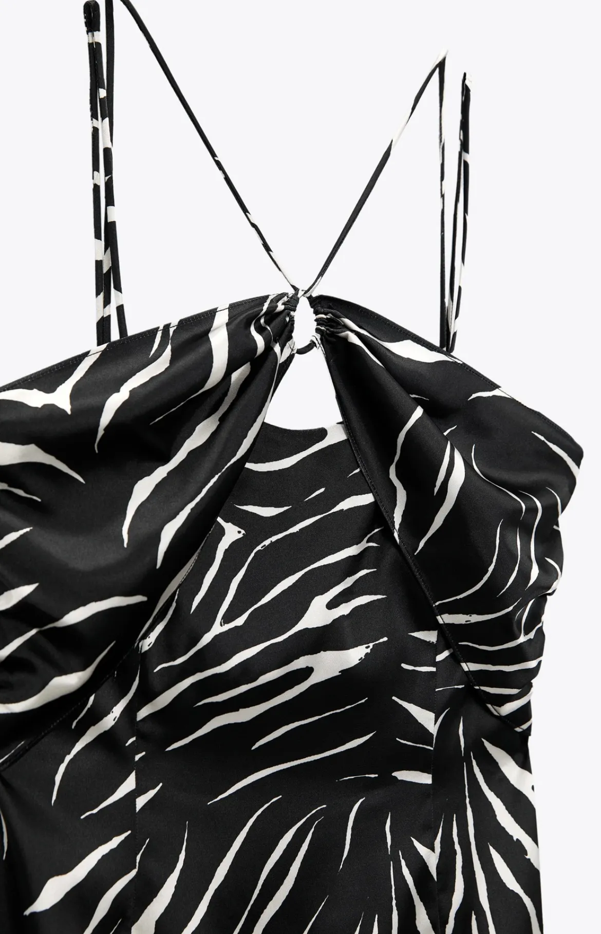 Animal Print Short Dress - Image 9