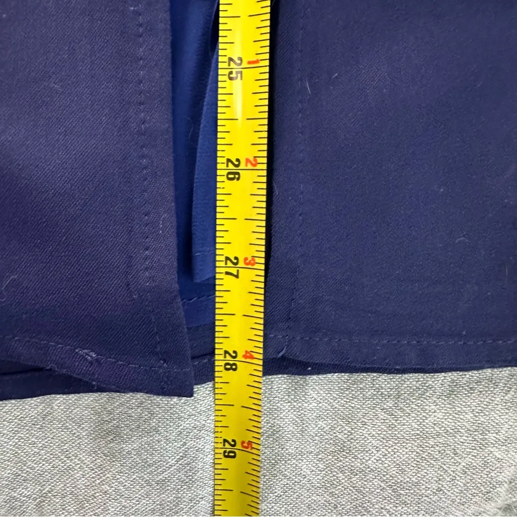 Revolve NBD Night Fever Plunging Neckline Navy Blue Slit Maxi Dress Size S - Image 9