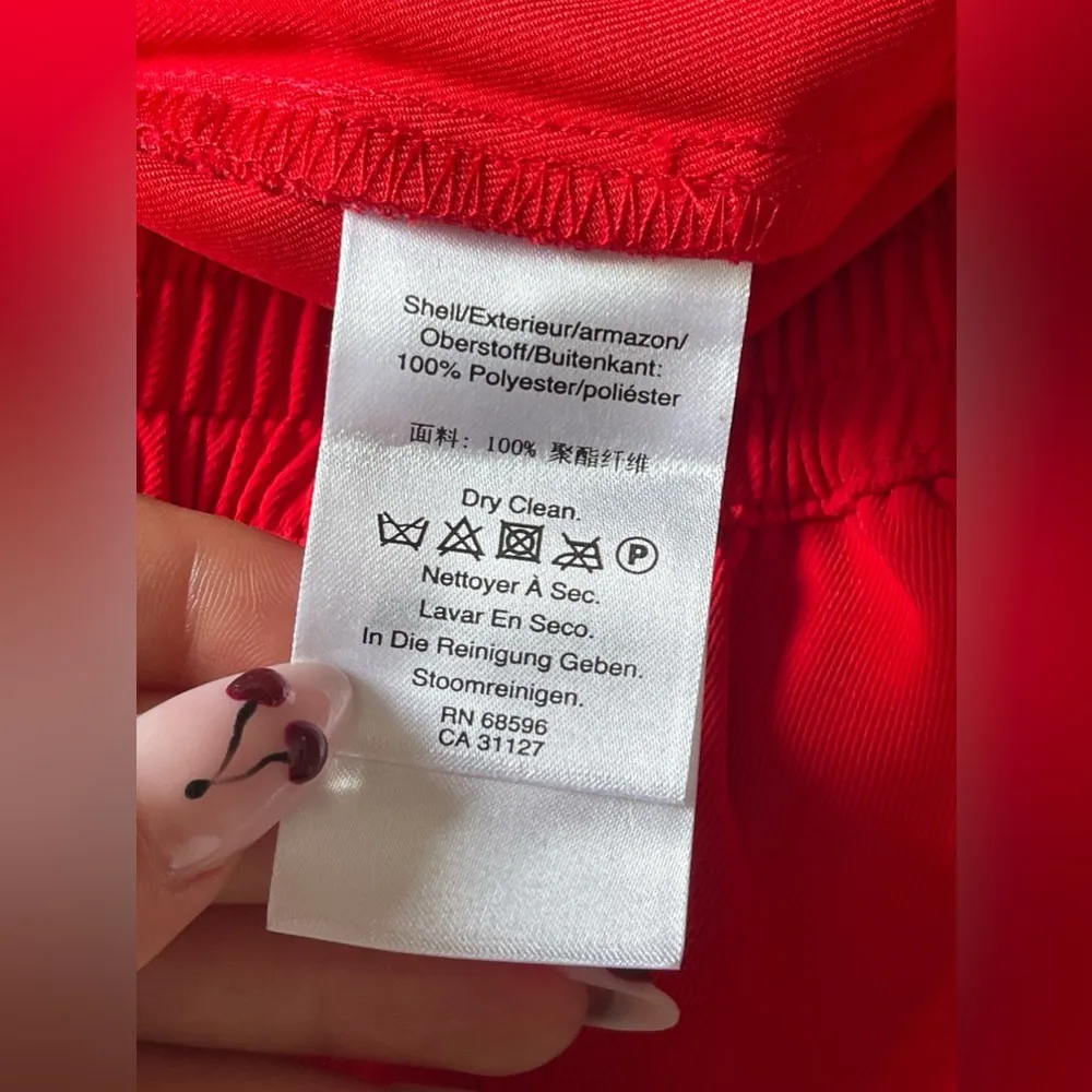 Drawstring Wide Leg Pants Size S NWT - Image 5