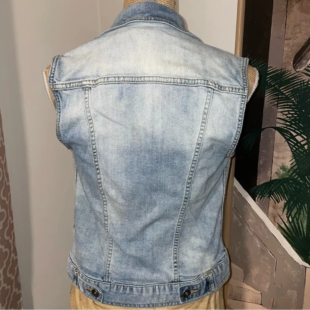Merona Denim Vest - Image 5