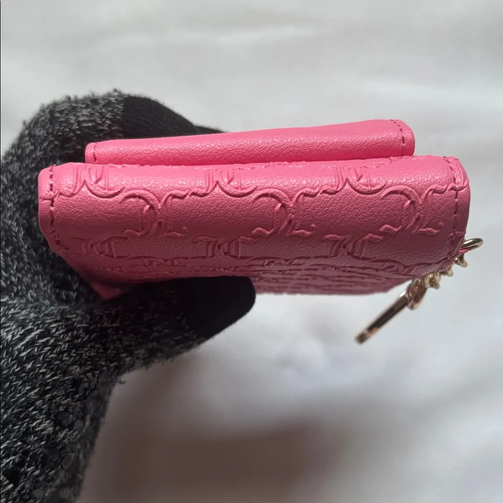 Juicy Couture Keychain Wallet Pink EUC - Image 10