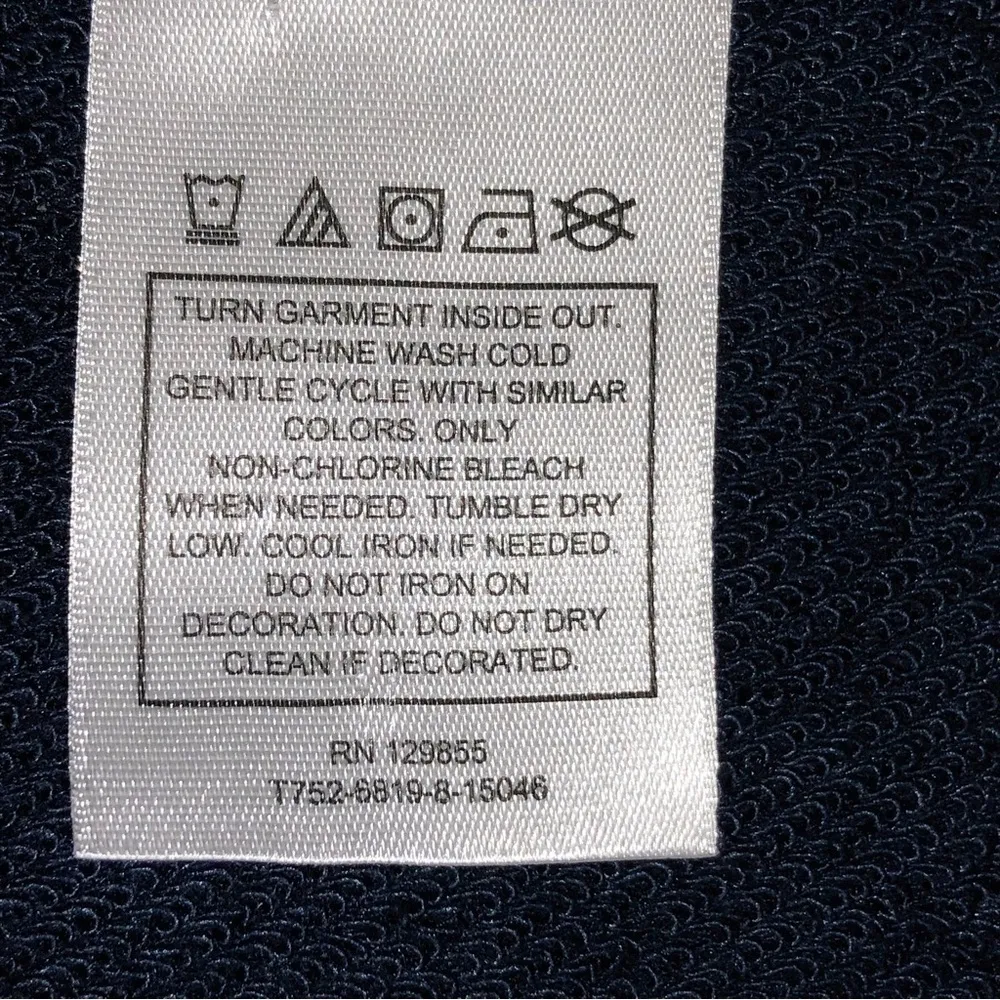 Disney Parks Navy Diamond Celebration 60 Years Embellished Sweatshirt Size XS - Image 6