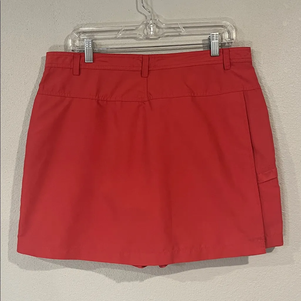 Aventura skirt skort with zipper pockets rosy red 12 - Image 2