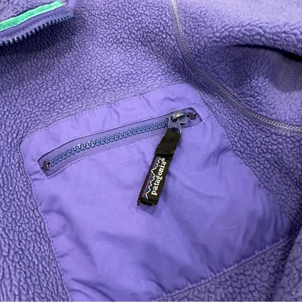 Vintage Patagonia Synchilla Zip Up Fleece Jacket - Image 3