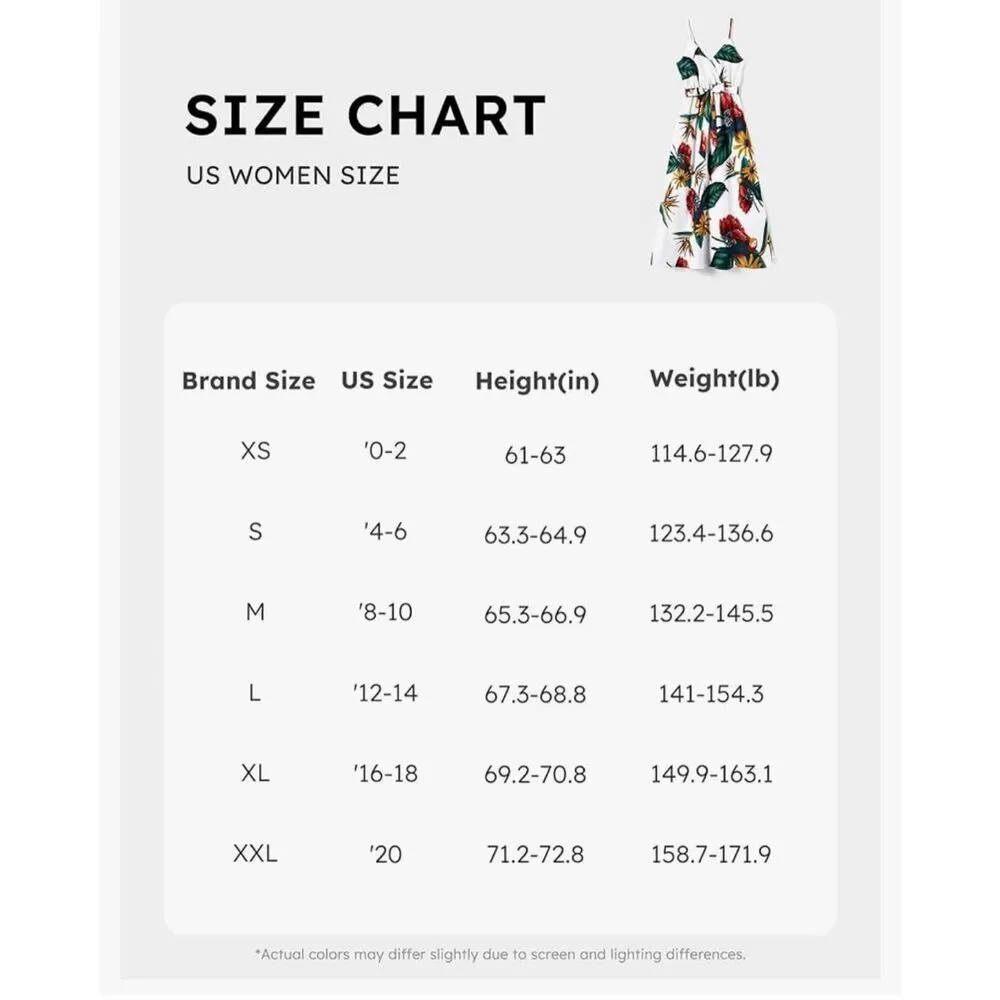 NEW PATPAT Family Matching Outfit Mommy & Me Dresses Hawaiian Dress XLa White Size XL - Image 3