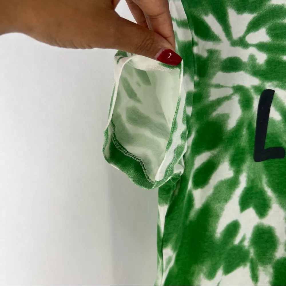 Grayson Threads Lucky Green White‎ St. Patricks Day Tie Dye Short Sleeve Tee S - Image 5