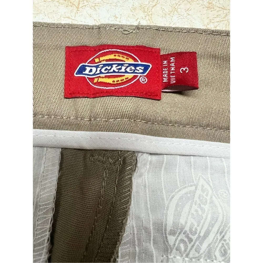 Dickies Womans Work Mid Rise -Bootcut Khakis Sz 3  NWT - Image 3
