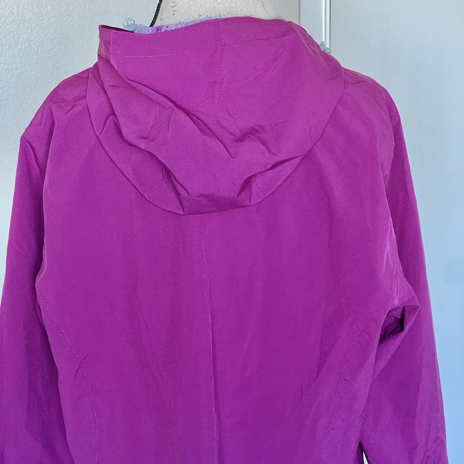 Free Country Women's Jacket Sz XL Rain Hooded Sporty Outdoor Hiking Camping - Image 6