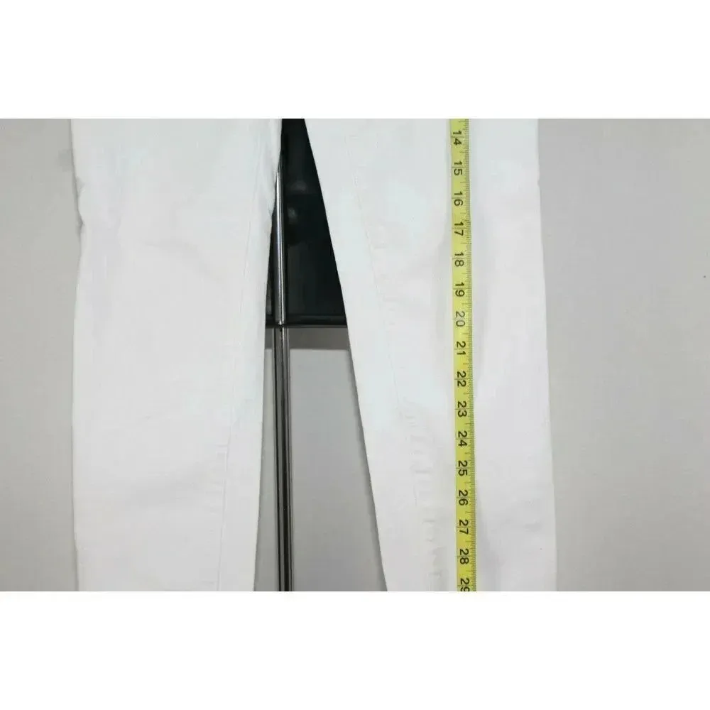 Joie White Mid-Rise Skinny Jeans Size 26 - Image 3