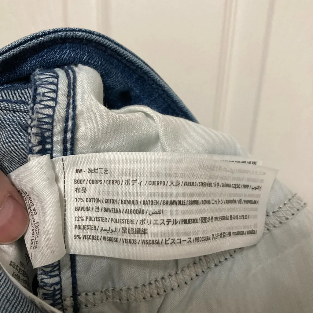 Hollister Medium Wash Y2K Low Rise Boot Denim Jeans - Image 5