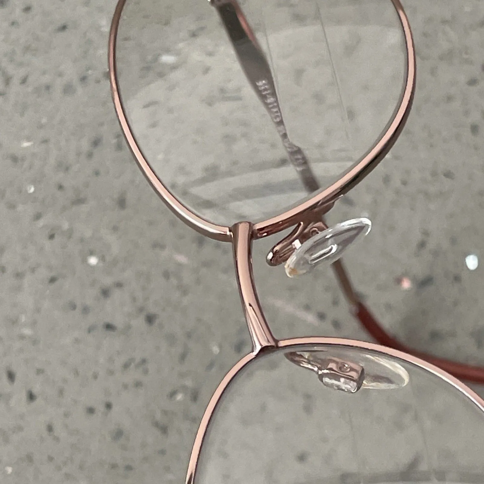 Traditions Eyeglasses Frames ONLY T02 Col 30 Rose Gold Oval Full Rim 52 - Image 14