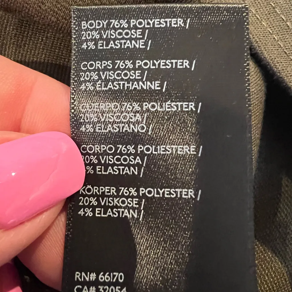 Urban Outfitters Women's Medium Olive Green Open Back Mini Dress Night‎ Out NWT - Image 9